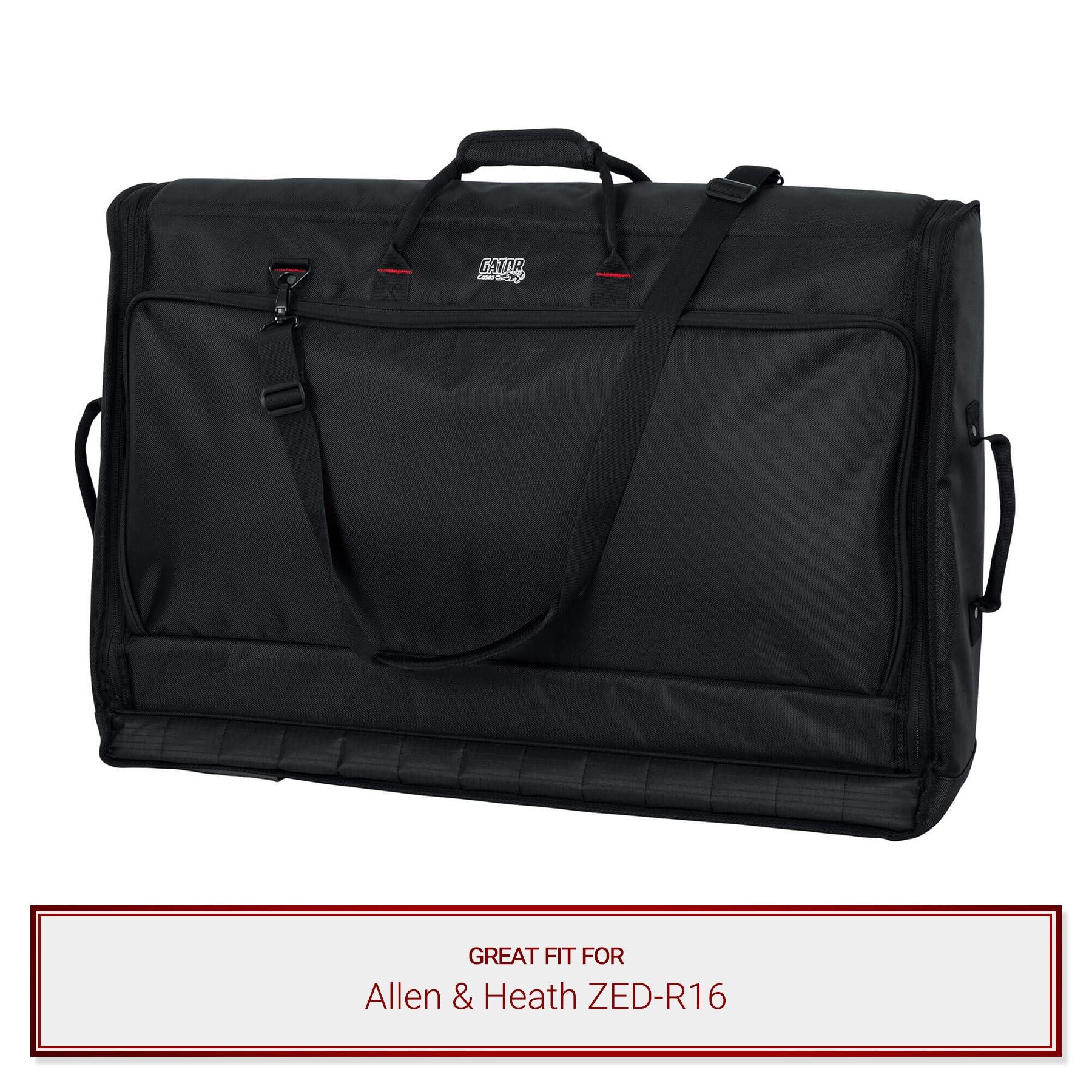 ALLEN&HEATH ZED-R16 GATORケース付 Gator Cases Mixer Bag fits Allen & Heath ZED-R16 Mixers – Pixel