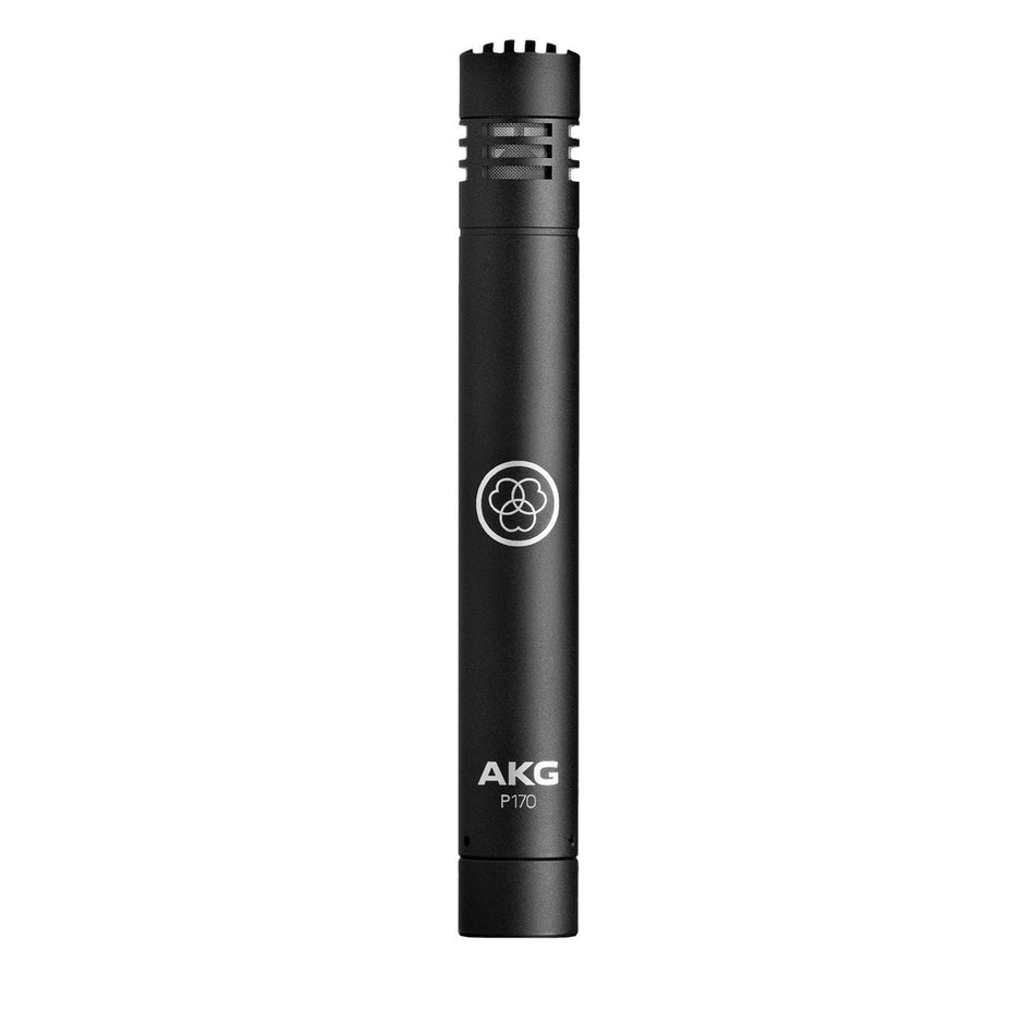 AKG P170 Cardioid Small-Diaphragm Condenser Instrument Microphone w/ Clip