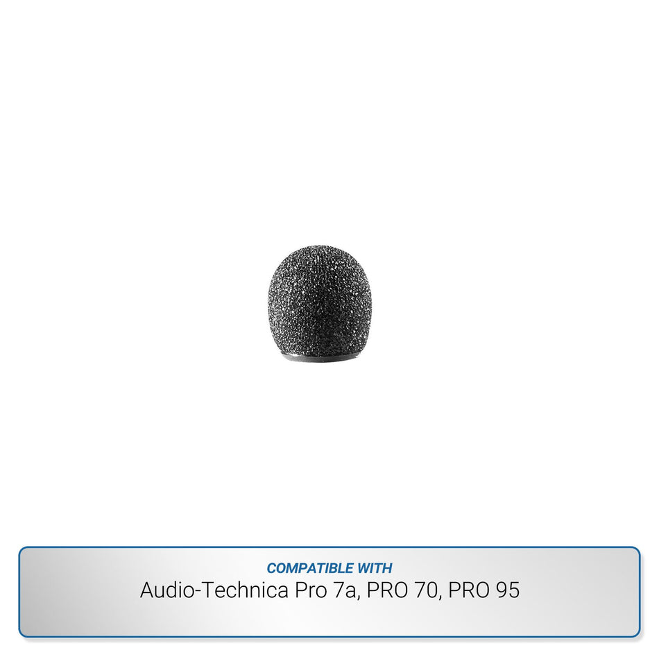 Audio-Technica Windscreen compatible with Pro 7a, PRO 70, PRO 95