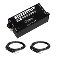 Radial Engineering Reamp HP Studio Reamper Bundle with Hosa TRS & TS Cables