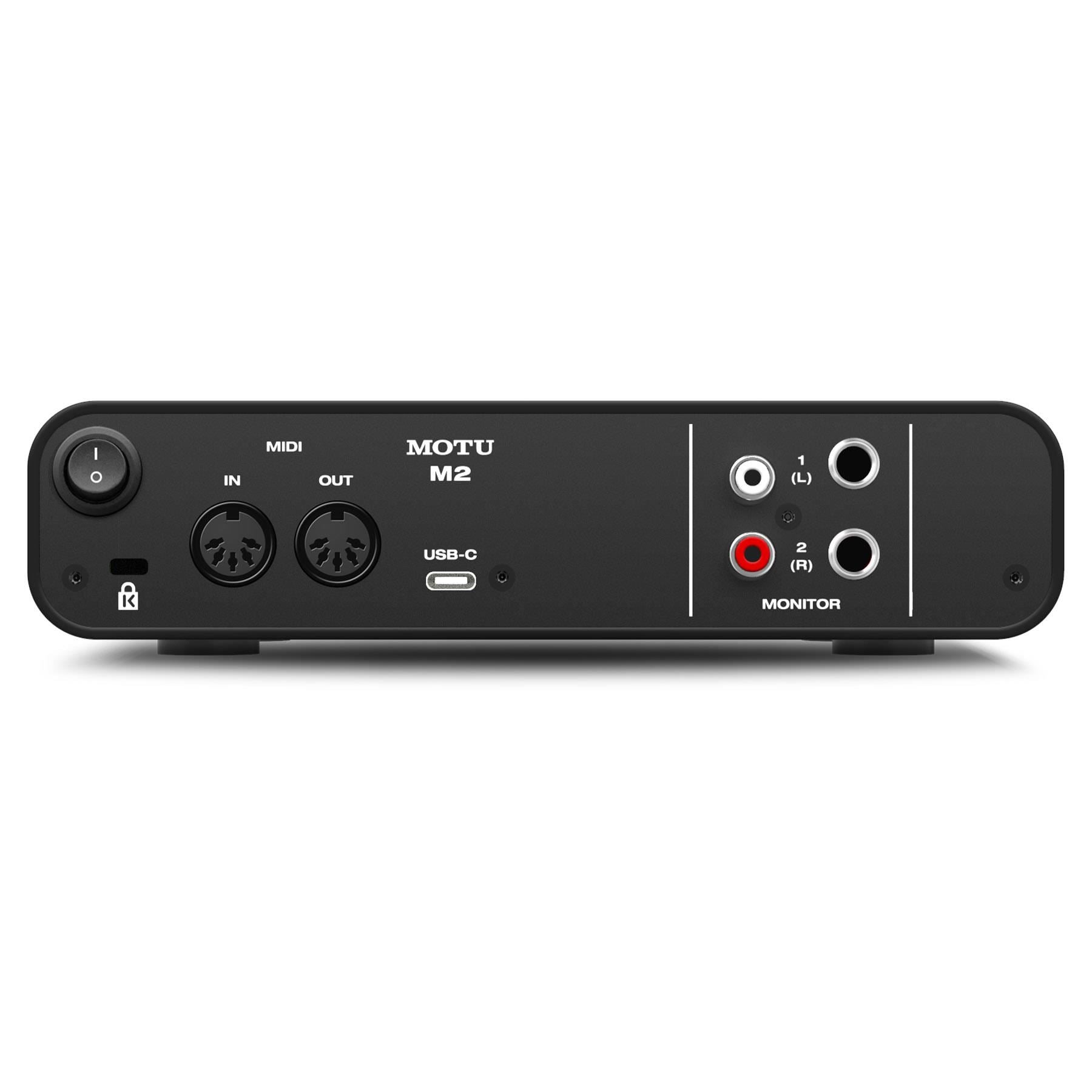 MOTU M2 USB Audio Interface w/ Performer Lite & Ableton Live Lite