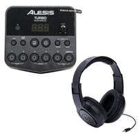Alesis Turbo Electronic Drum Module Bundle with Samson SR350 Stereo Headphone