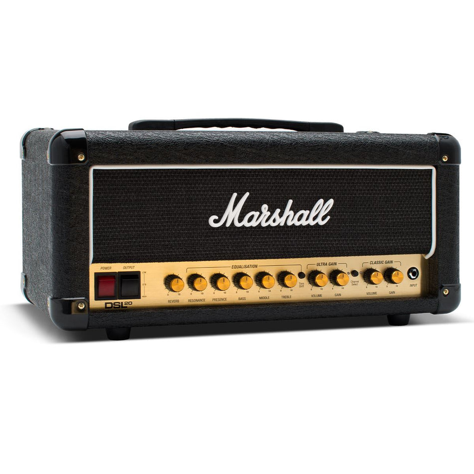 Marshall DSL20H 20-Watt 2-Channel Tube Amp Head 20W DSL-20-H Guitar Amp EL34