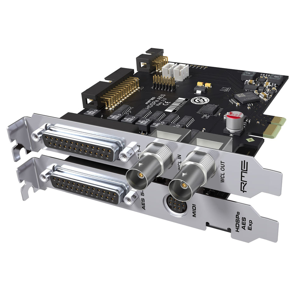 RME HDSPe AES 32-Channel AES/EBU PCI Express Card
