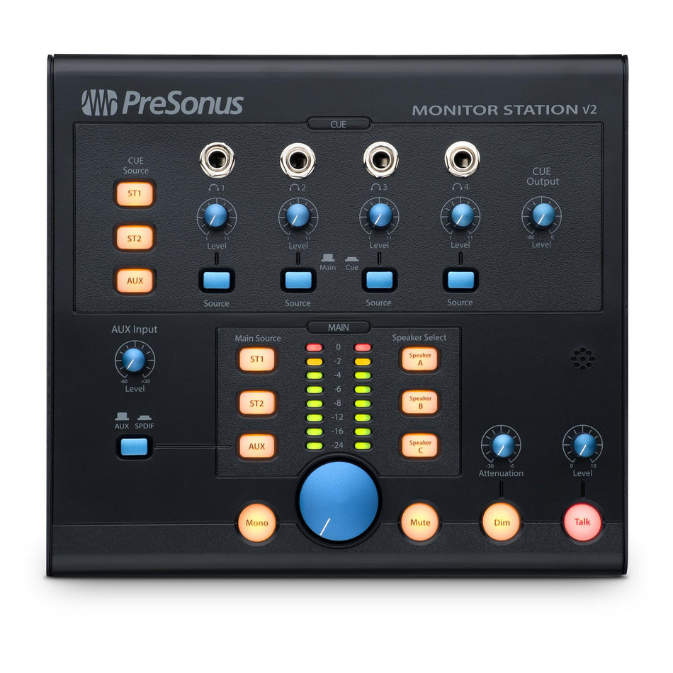 PreSonus Monitor Station V2 Desktop Studio Control Center - Latest Version