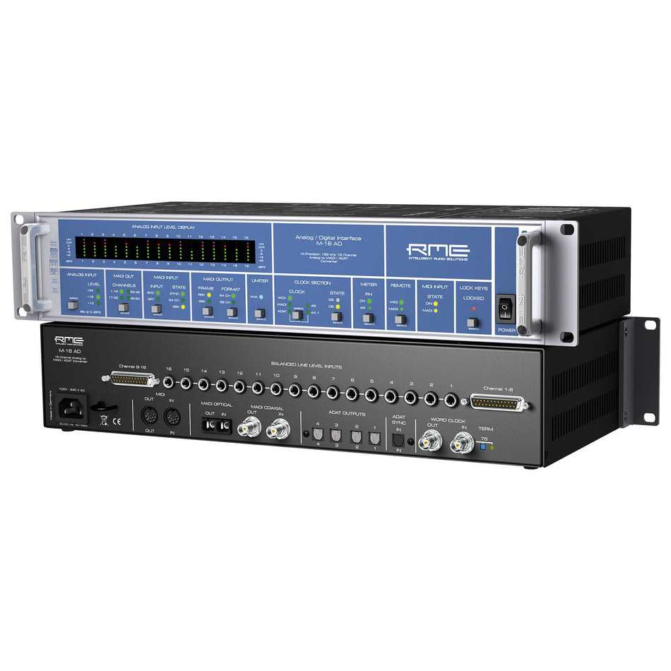 RME M-16 AD 16-Channel Analog to MADI/ADAT Converter
