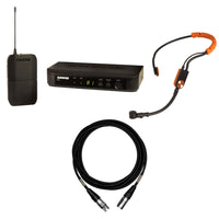 Shure BLX14-SM31 (J11) Wireless Fitness Set Bundle with Mogami XLR Cable