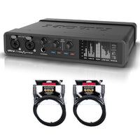 MOTU UltraLite-mk5 USB Audio Interface Bundle with Mogami Gold Studio XLR Cables