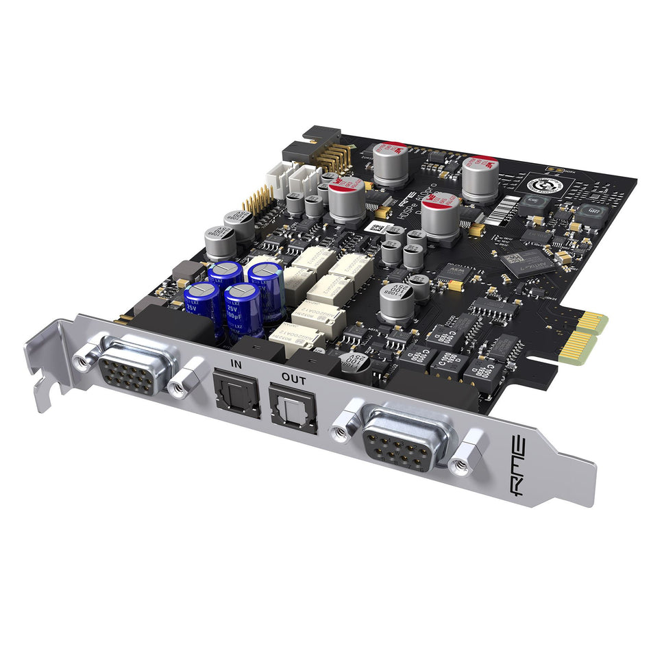 RME HDSPe AIO Pro 30-Channel PCI Express Card with Multi-Format I/O