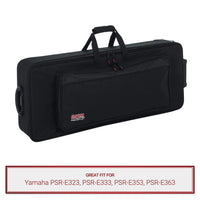 Gator Keyboard Case fits Yamaha PSR-E323, PSR-E333, PSR-E353, PSR-E363