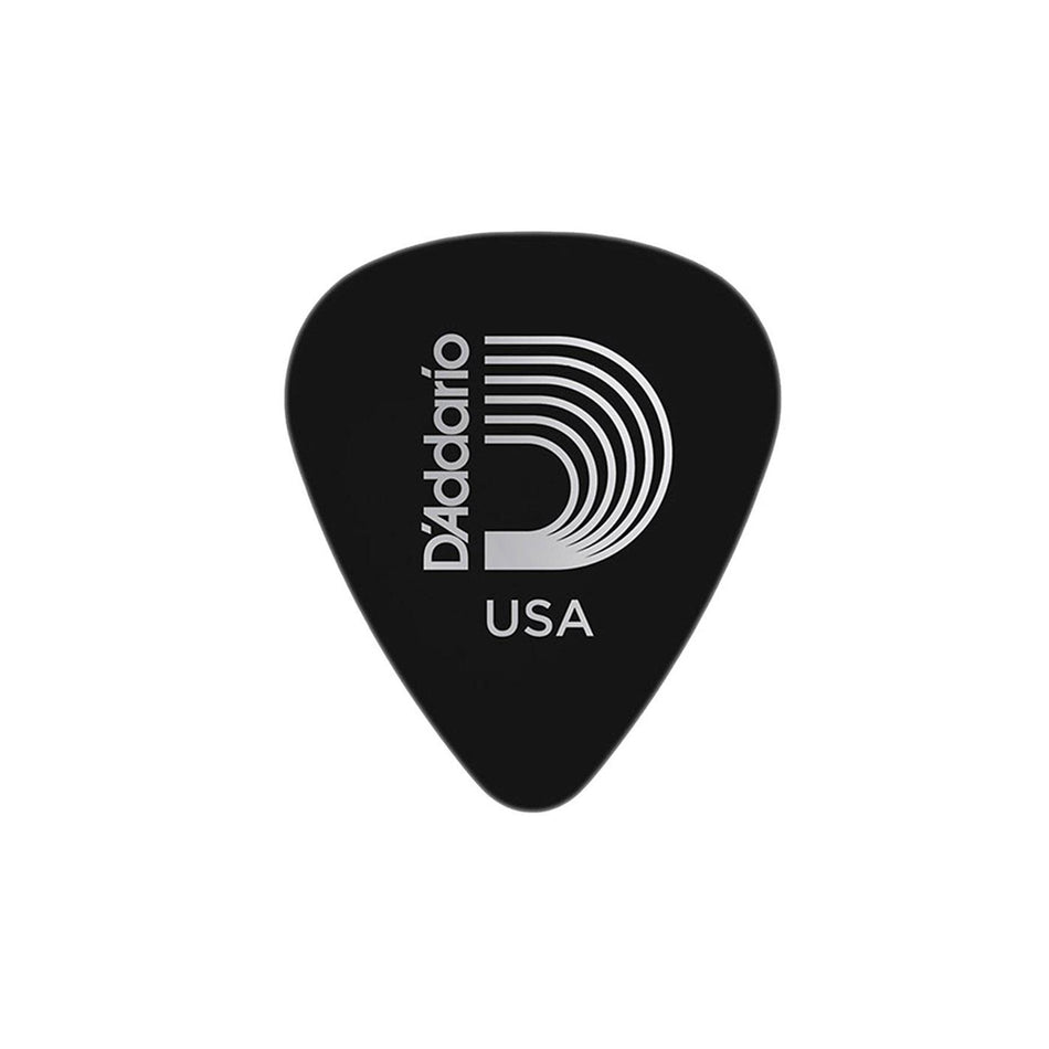 IN STORE -- D'Addario Planet Waves 1CBK6 Black Celluloid Heavy Guitar Pick - Individual