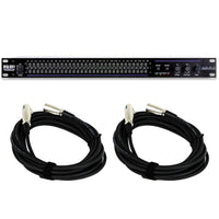 ART EQ351 Single Channel 31-Band Equalizer Bundle with 2 XLR Cables