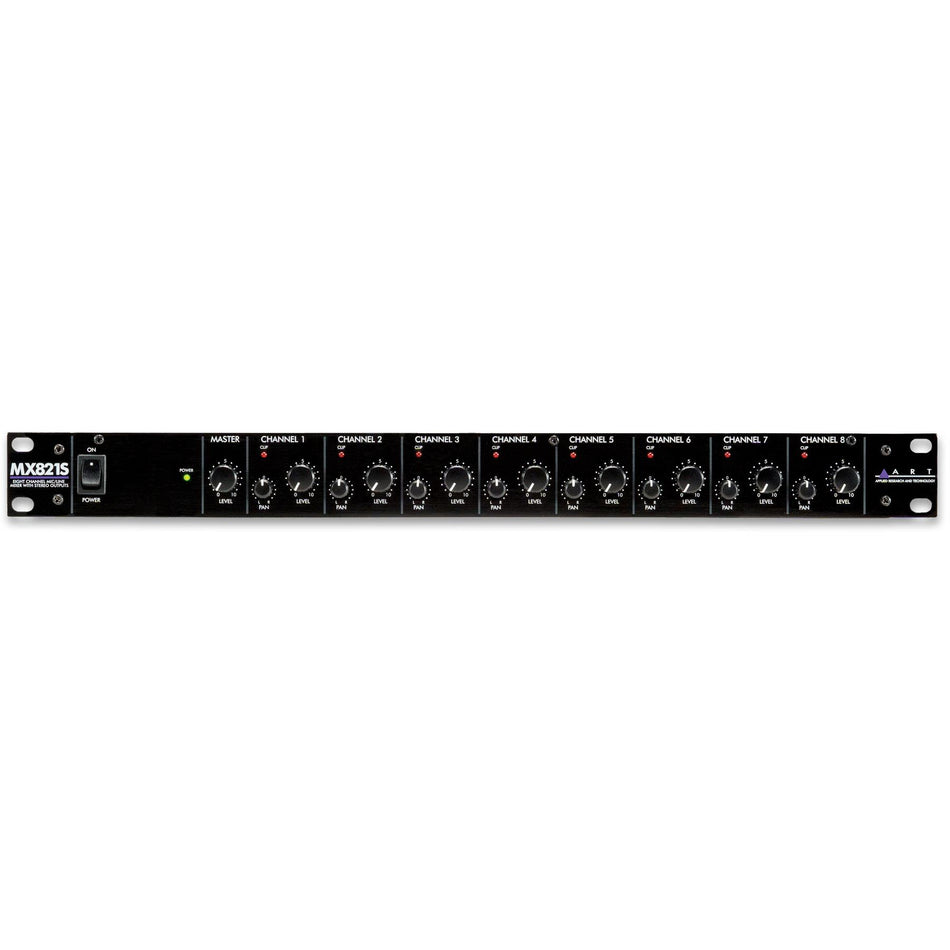 ART MX821S 8-Channel Stereo Personal Mic/Line Mixer