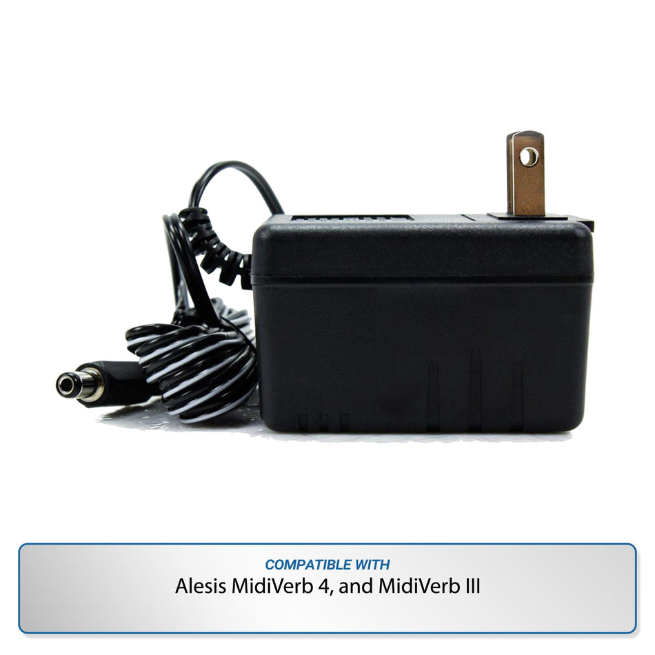 Alesis Power Supply Adapter for MidiVerb 4, MidiVerb 3