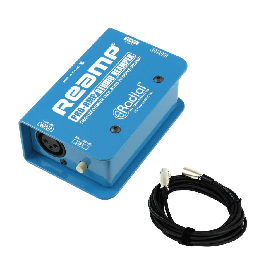 Radial Engineering ProRMP Reamper Bundle with XLR Cable