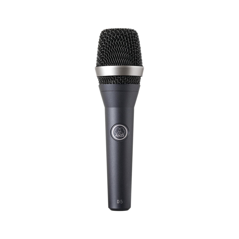 AKG D5 Professional Supercardioid Dynamic Vocal Microphone w/ Clip D-5
