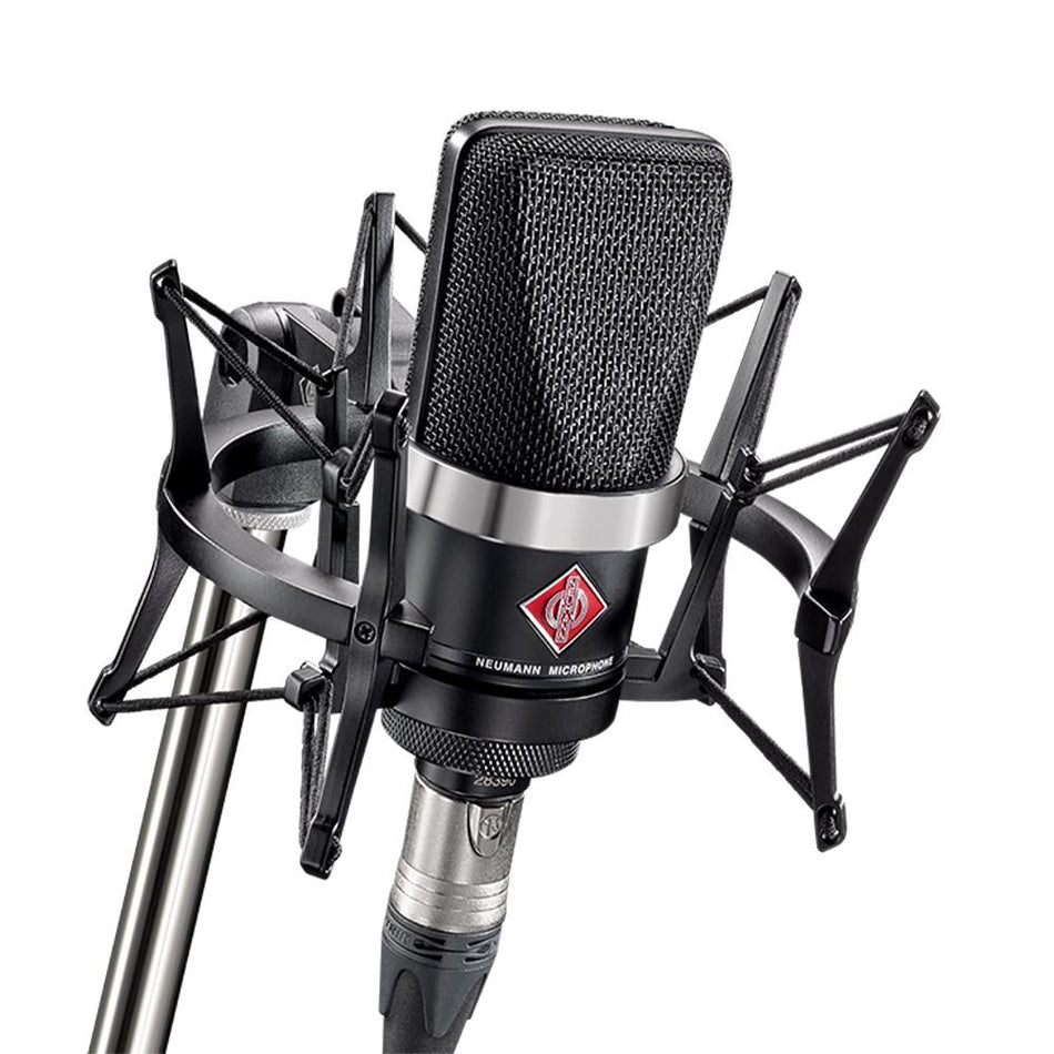 Neumann Black TLM 102 Condenser Microphone Studio Set with Shock Mount