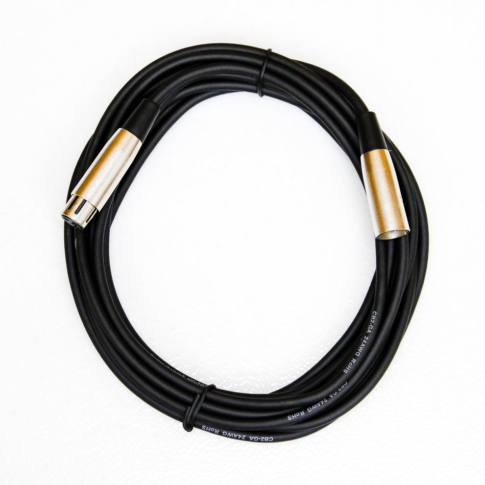 PixelGear 20-foot XLR Mic/Line Cable XLR-M to XLR-F 20ft Microphone Cord