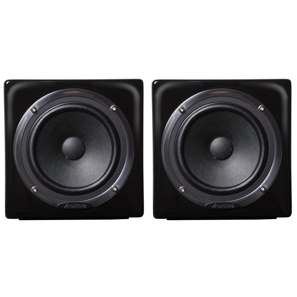 Avantone Black Active MixCubes Stereo Pair Powered Studio Monitors Speakers