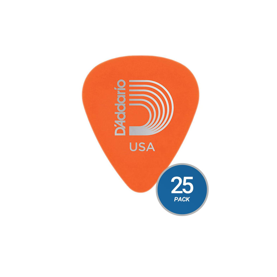 D'Addario Planet Waves 1DOR2 Duralin Light Guitar Picks - 25-Pack