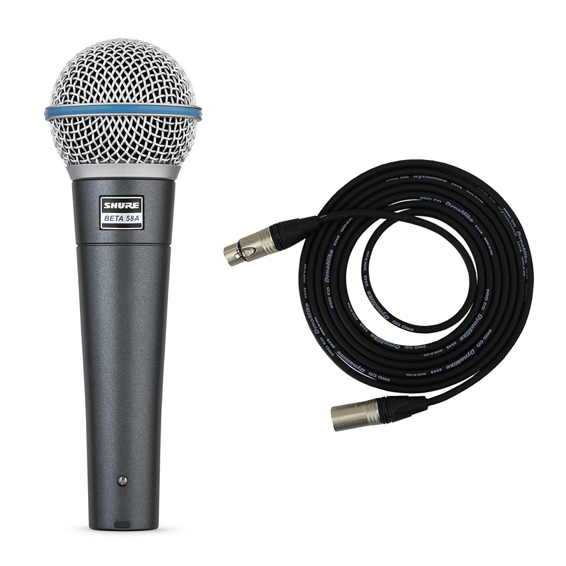 【SHURE】 BETA 58A Shure Beta 58A Microphone | zZounds