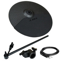 Alesis 10" Cymbal with Choke Bundle with Long Support Arm, Clamp, Cable