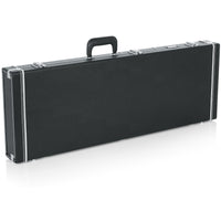 Gator GW-ELECTRIC Black Deluxe Wood Case for Electric Guitars