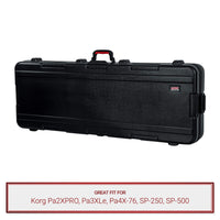 Gator Keyboard Case fits Korg Pa2XPRO, Pa3XLe, Pa4X-76, SP-250, SP-500