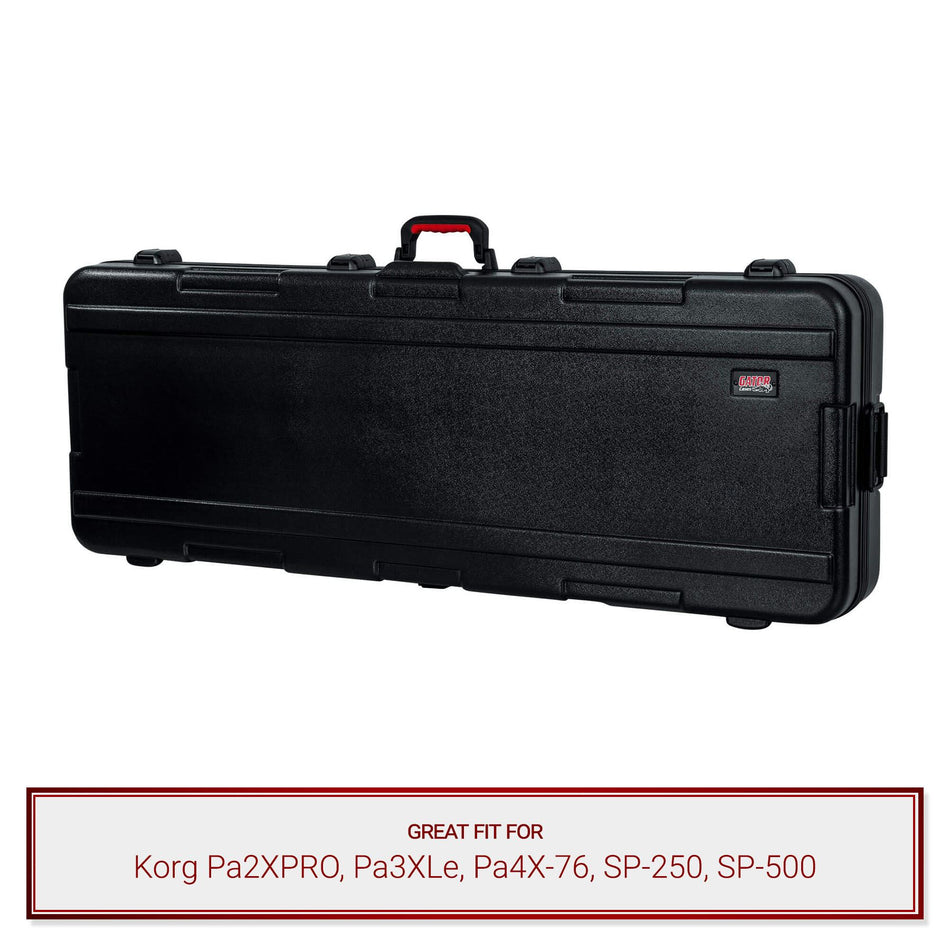 Gator Keyboard Case fits Korg Pa2XPRO, Pa3XLe, Pa4X-76, SP-250, SP-500