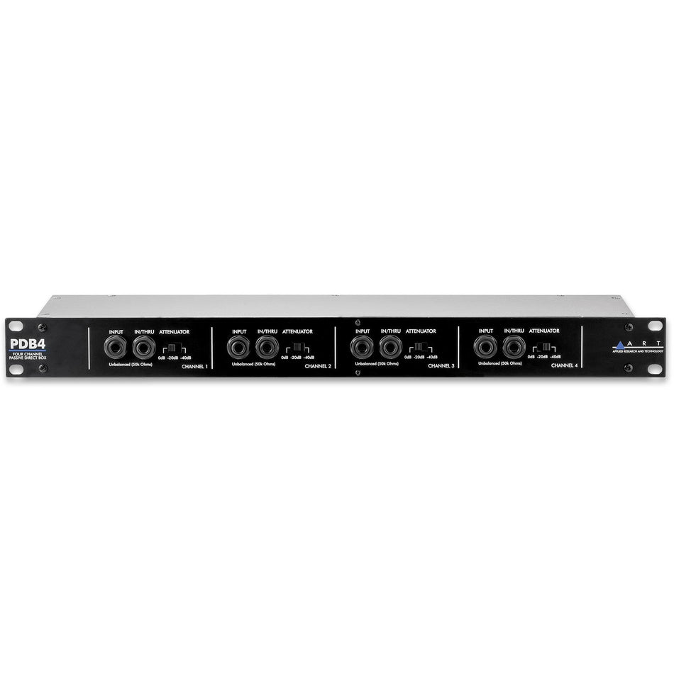 ART PDB4 4-Channel Rackmount Passive Direct Box