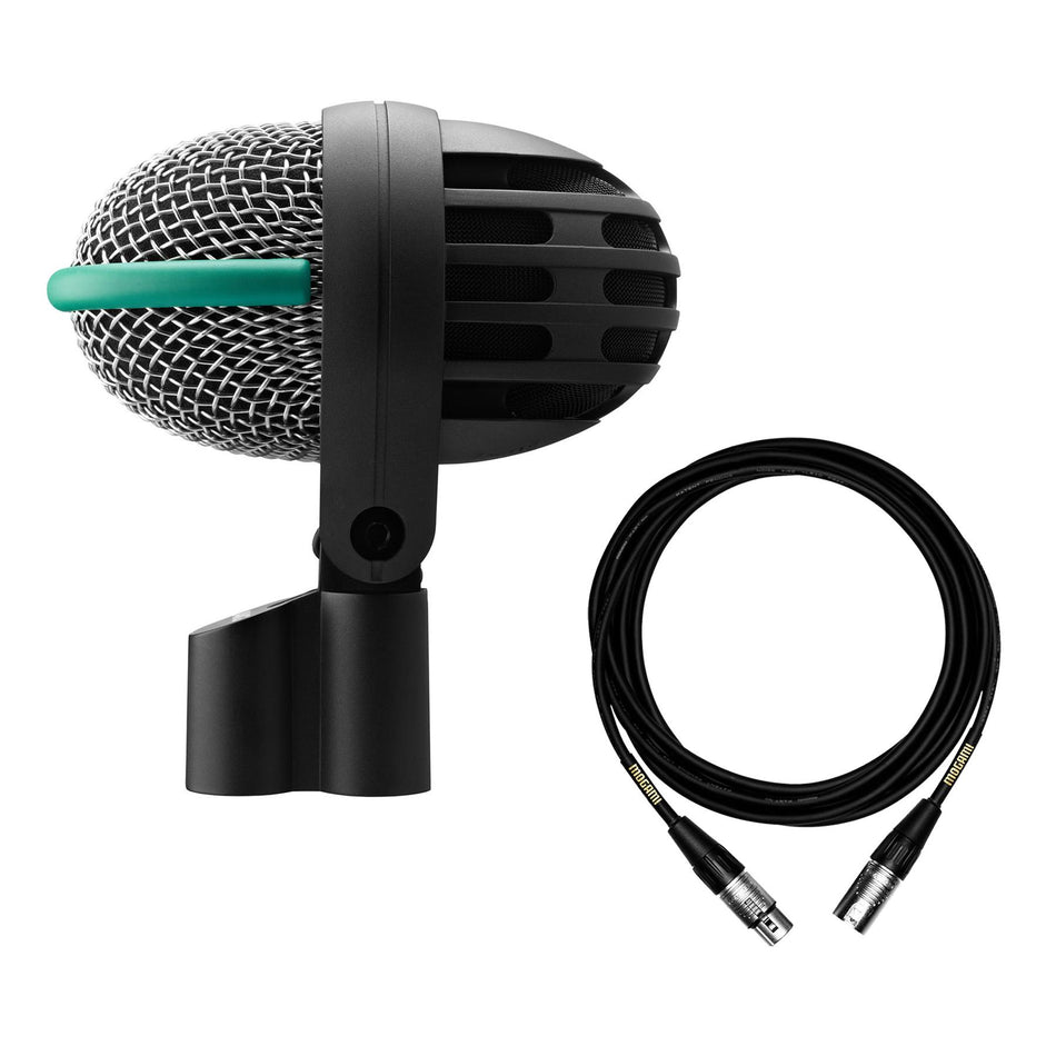 AKG D112 MK2 Kick Microphone w/ Premium 15-foot XLR Mogami Cable Bundle