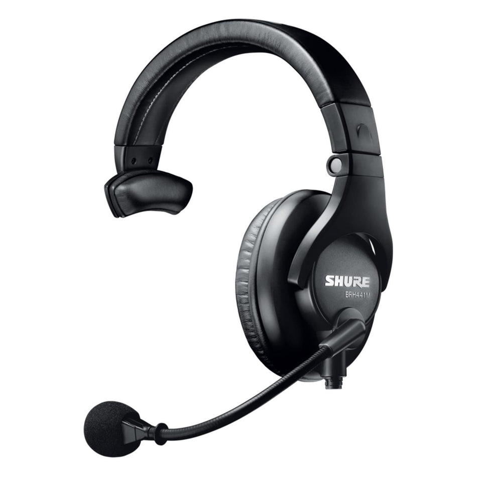 Shure BRH441M-LC Single-Sided Broadcast Intercom Headset