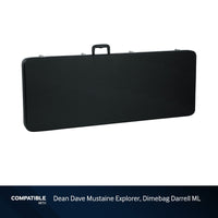 Gator Extreme Wood Case for Dean Dave Mustaine Explorer, Dimebag Darrell ML Guitars
