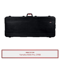 Gator Cases TSA-approved Deep Keyboard Case fits Yamaha 9000 Pro, CP88 Keyboards