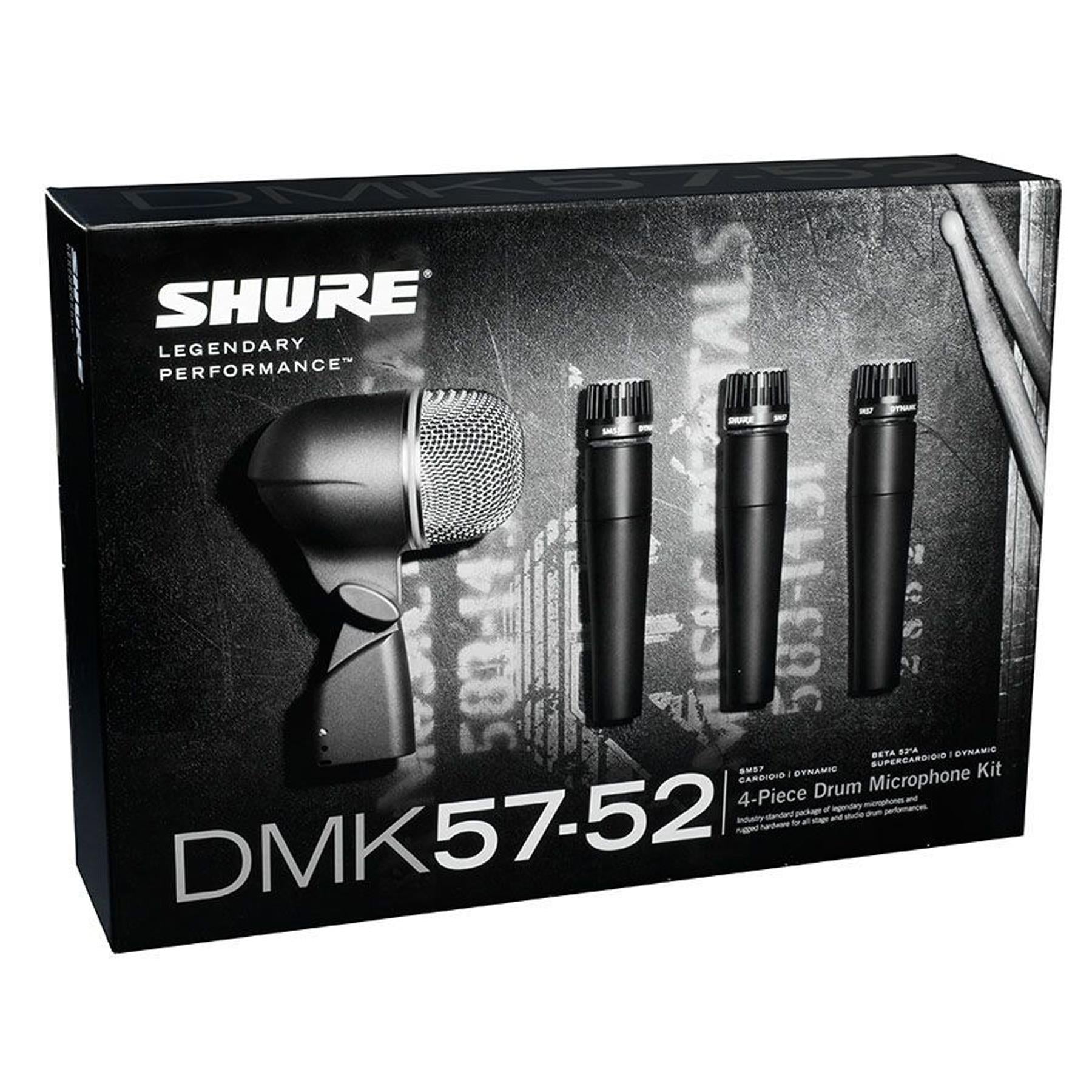 Shure DMK57-52 Drum Microphone Kit with Beta 52A and SM57