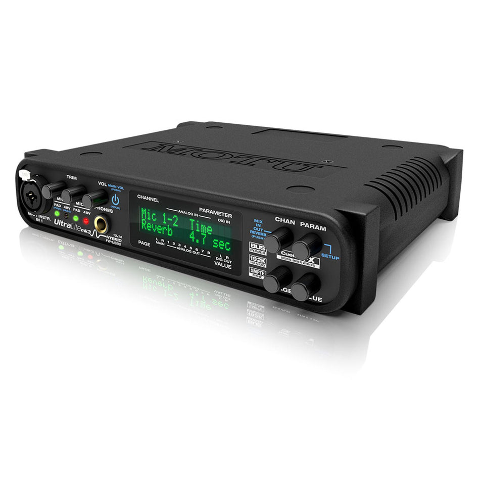 MOTU Ultralite-mk3 Hybrid Compact Firewire/USB2 Audio Interface