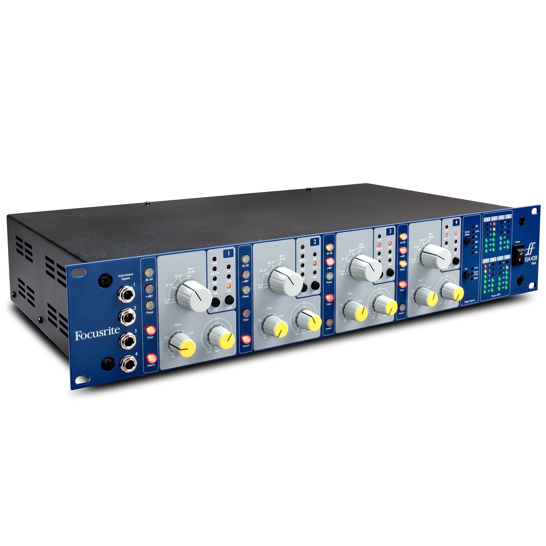 A.S.P. GEAR HV-PREAMP 真空管　プリアンプ Focusrite ISA428 MK2 Mic Preamp – Pixel Pro Audio