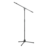 K&M 27105 Black Tripod Base Boom Microphone Stand