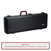 Gator TSA Guitar Case fits Fender Bullet Stratocaster with Tremolo/Tremolo HSS