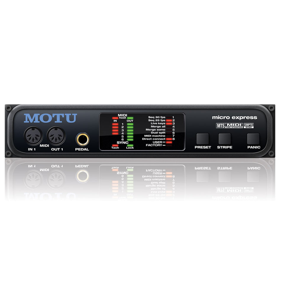 MOTU micro express 4x6 USB Bus-Powered MIDI Interface