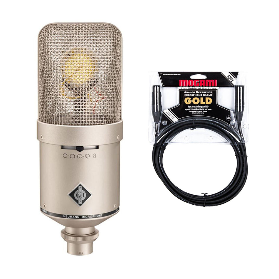 Neumann M 149 Nickle Tube Microphone Bundle with Mogami Gold Studio Cable