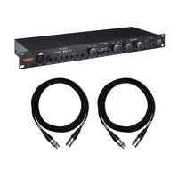 Warm Audio TB12 Tone Beast Black Mic Preamp Bundle with Mogami XLR Cables