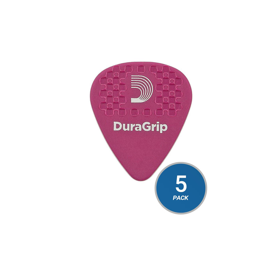 D'Addario Planet Waves 7DPR6 DuraGrip Heavy Guitar Picks - 5-Pack