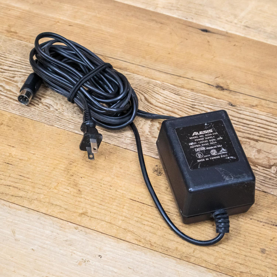 Alesis AC09-25D DIN Power Supply for Quadraverb, QSR, DM Pro, S4, QS6, Wedge