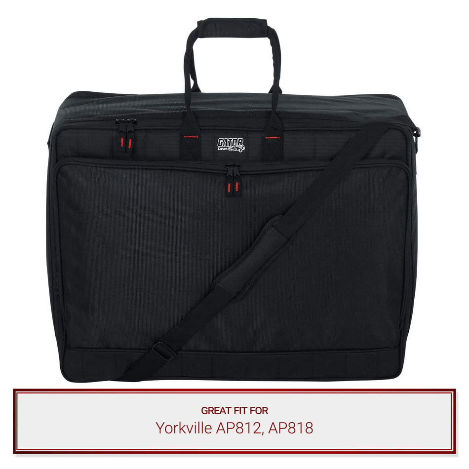 Gator Cases Mixer Bag fits Yorkville AP812, AP818 Mixers