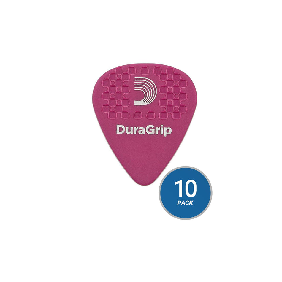 D'Addario Planet Waves 7DPR6 DuraGrip Heavy Guitar Picks - 10-Pack