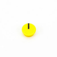 PixelGear 9mm Yellow Knob Cap with Black Indicator Line