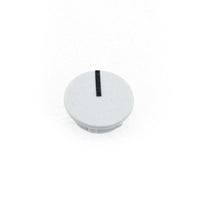 PixelGear 12mm Gray Knob Cap with Black Indicator Line