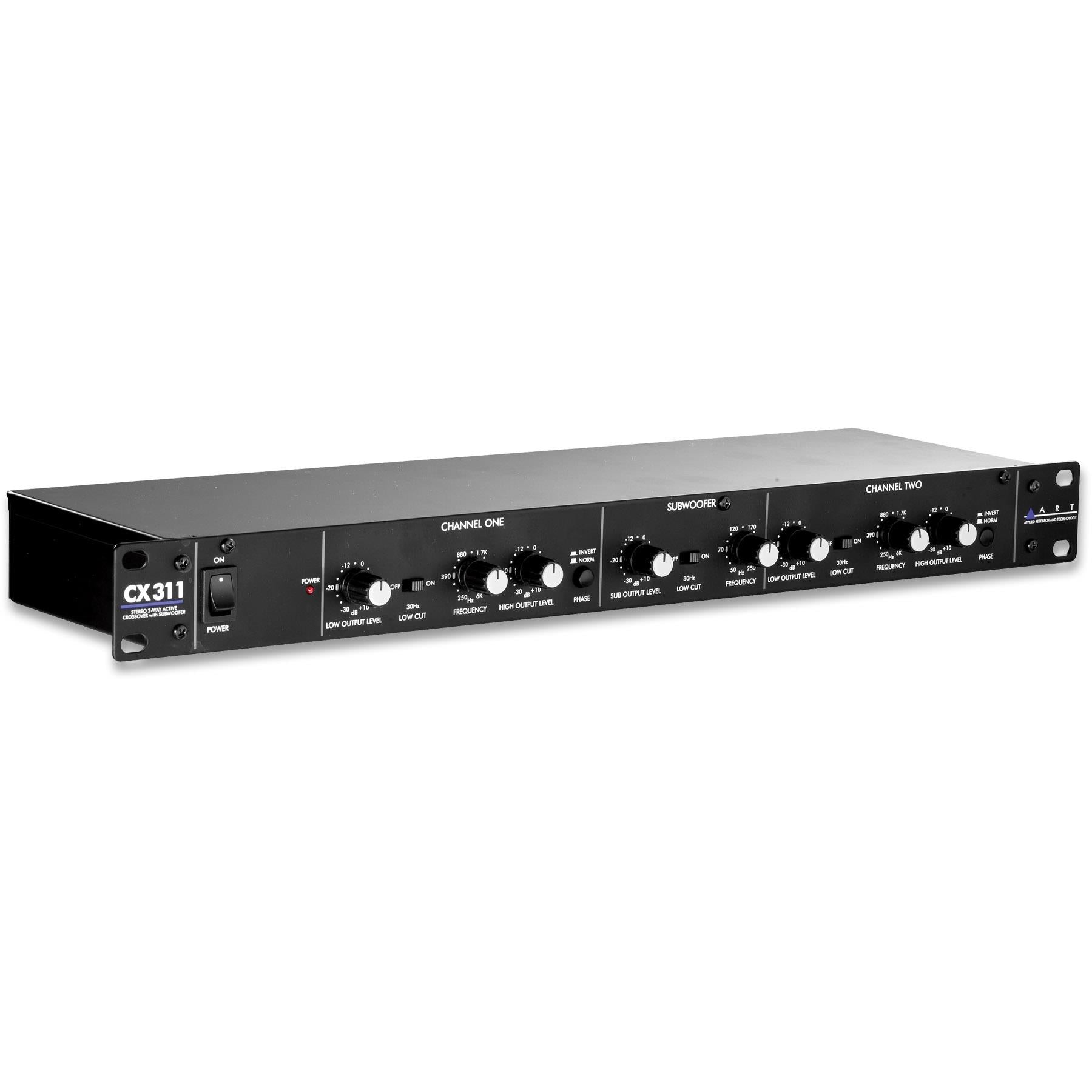 ART CX311 2-way Active Crossover with Subwoofer Output – Pixel Pro