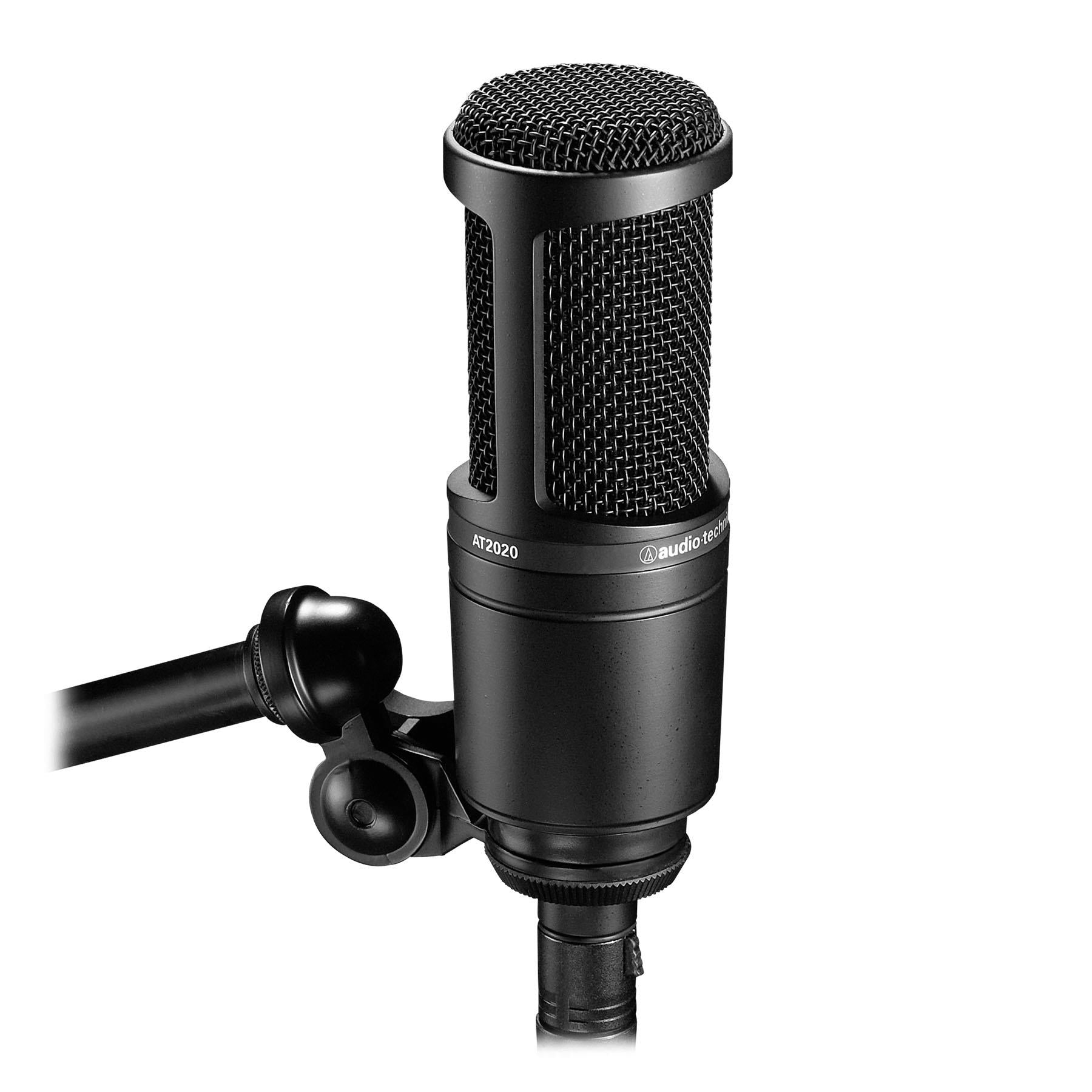 Audio-Technica AT2020 Side-Address Condenser Microphone - AT-2020 Mic